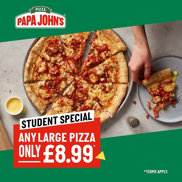 papa johns discount code