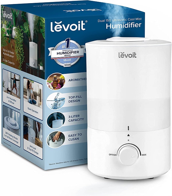 LEVOIT Humidifiers for Bedroom Large Room LUH D302 WUS