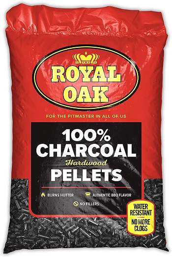 Royal Oak 100 Percent Hardwood Charcoal Pellets for Real BBQ Flavor