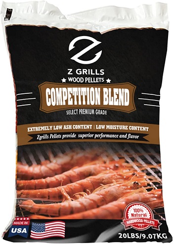 Z GRILLS 100% All Natural Flavor American Competition Blend Hard Grill