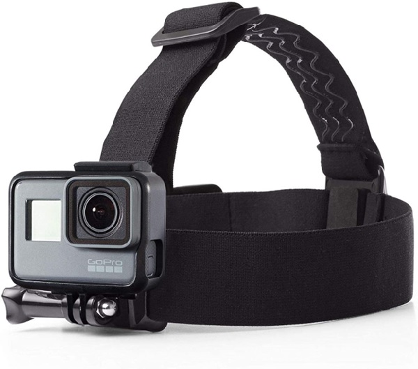 amazon basics action camera head mount