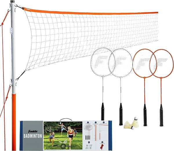 franklin sports portable badminton racket