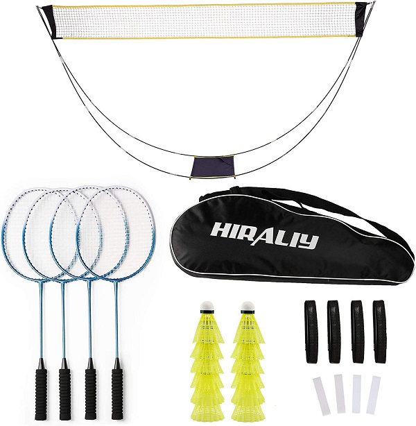 hiraliy portable badminton racket