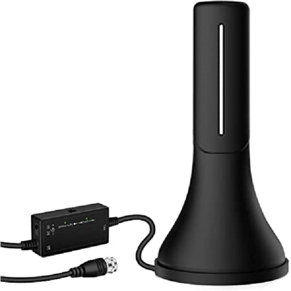 thumbnail image 2 of 300 Mile Range Indoor Digital TV Antenna – 1080P 4K HDTV With Amplifier & 13ft Cable 2 of 5