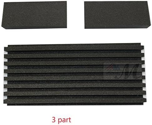 Mybecca Acoustic Foam Delta Siding Wedges