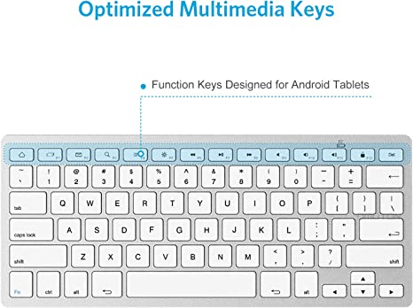 OMOTON Bluetooth Keyboard for Samsung Tablet
