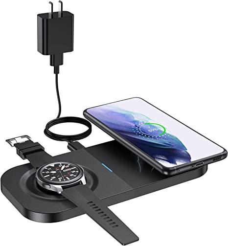 Sowink   Dual Wireless Charger for Watch and Phone