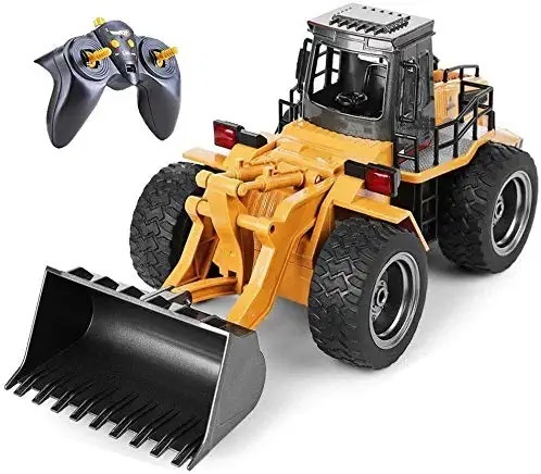 Top Race 6 Channel RC Construction Toy Tractor