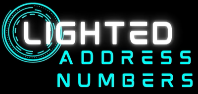 Lighted Address Numbers